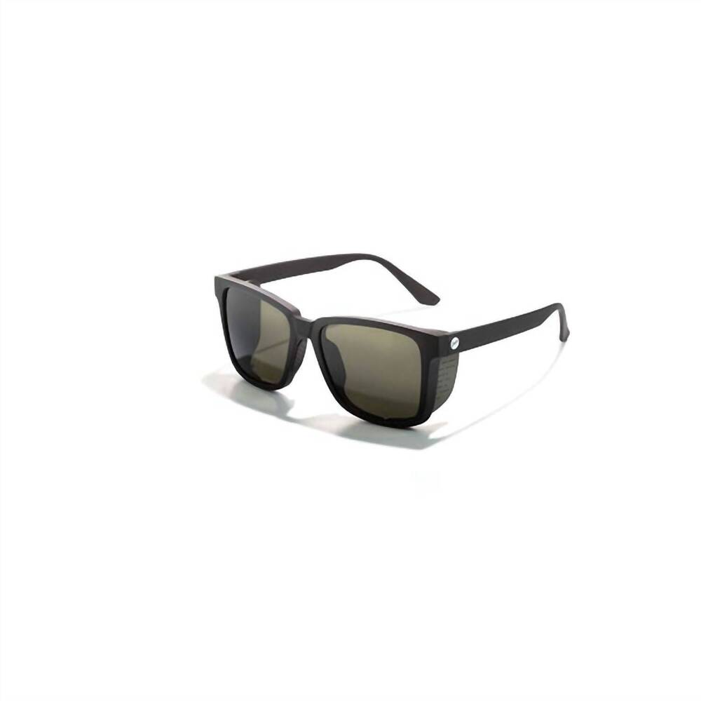 NEW SUNSKI women's couloir square sunglasses in black forest